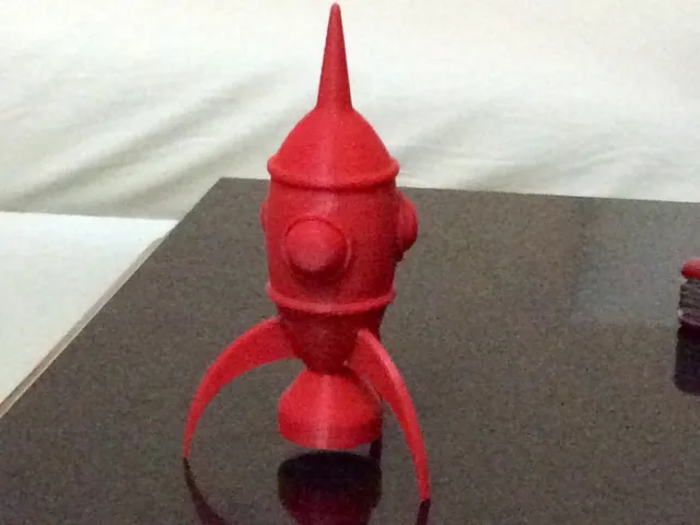 Comic Rocket – Kostenloses 3D-Modell STL