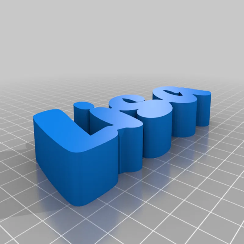 Lisa  – Modello 3D stampabile da Thingiverse