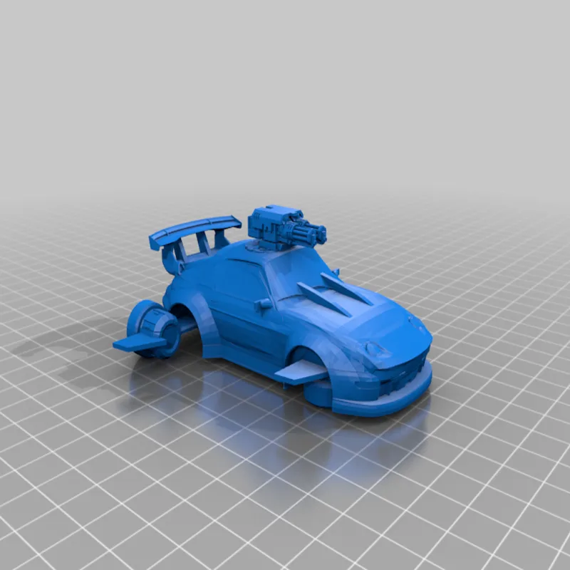 PORSHE-FIGHTER – 3D printable model from Thingiverse