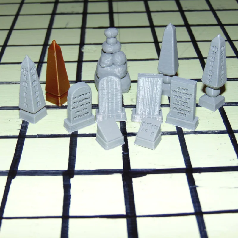 Roadside Markers for RPG – 3D-Druckmodell von Thingiverse