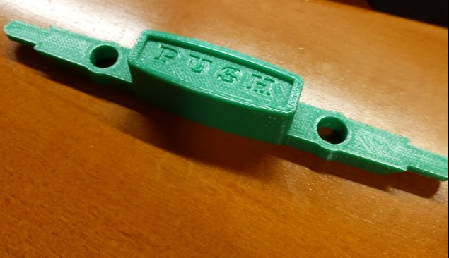 luggage release button – Modello 3D stampabile da Thingiverse
