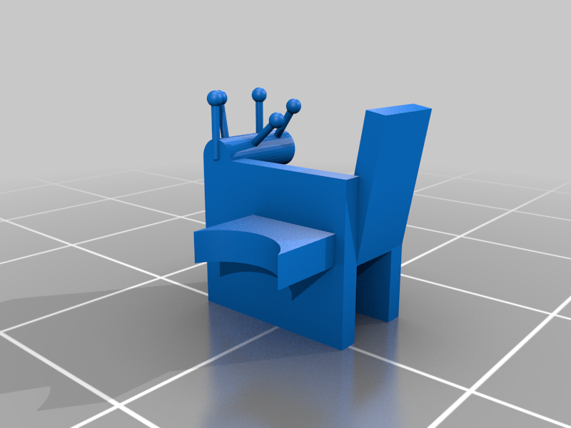Customizing with OpenScad - Crane control post -Howto – Modello 3D stampabile da Thingiverse