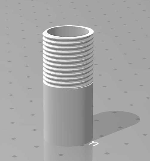 Alpha/omega Threaded Barrel – Modello 3D stampabile da Thingiverse