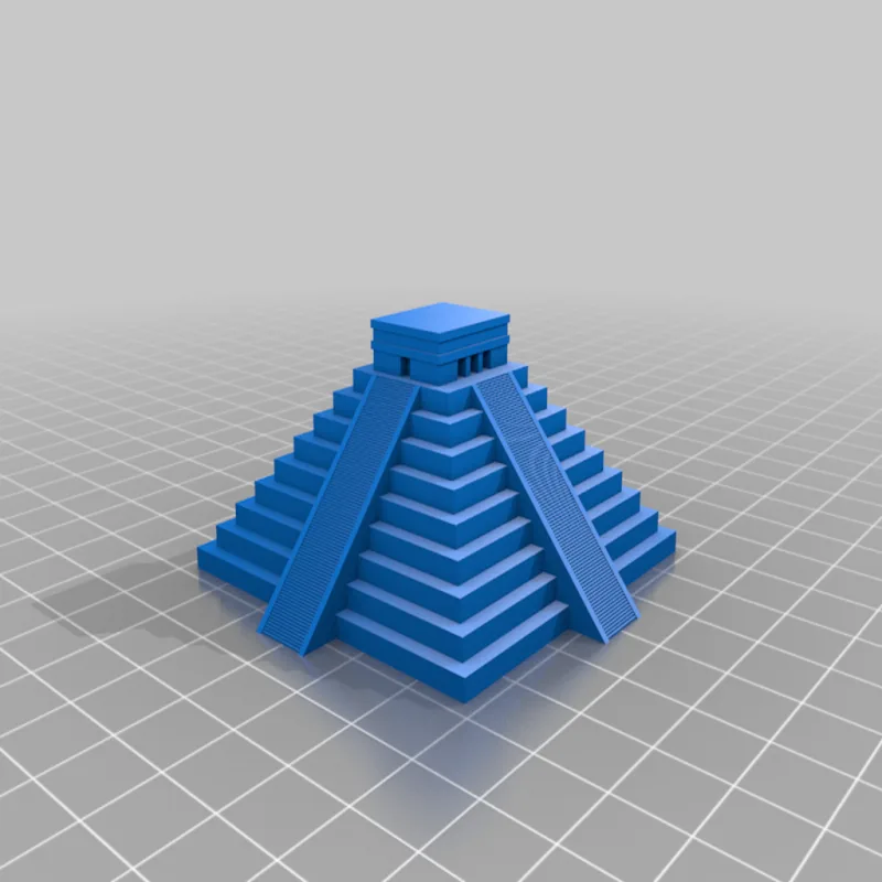 Chichen Itza Scale Model – Modelo 3D imprimible de Thingiverse