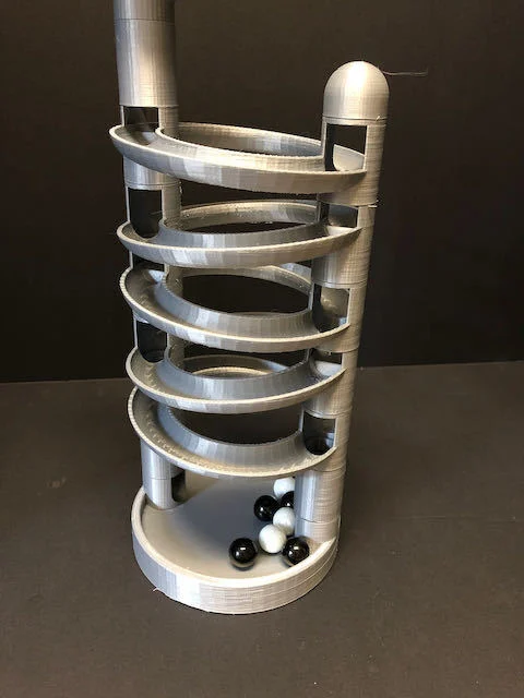 Marble Run Compatible 100 mm Split Circle – Modello 3D stampabile da Thingiverse