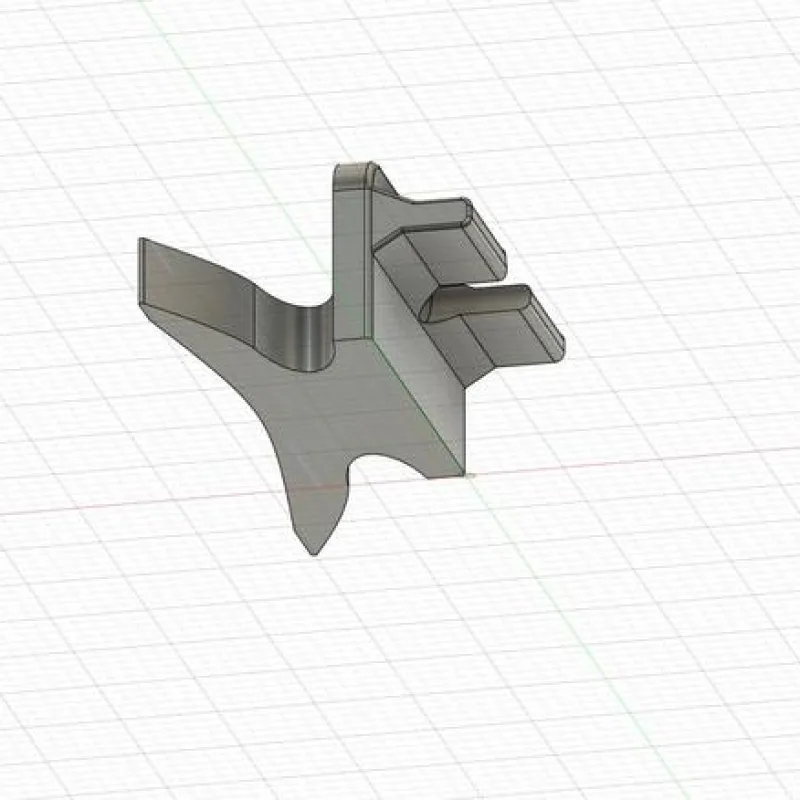 RV screen spring clip – Modello 3D stampabile da Thingiverse