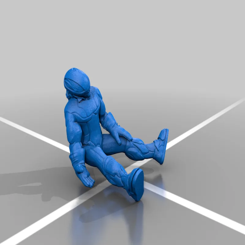 Dead Astronauts (4 Poses) – Modèle 3D imprimable de Thingiverse