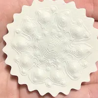Topographical Fidget Coin – 3D-Druckmodell von Thingiverse