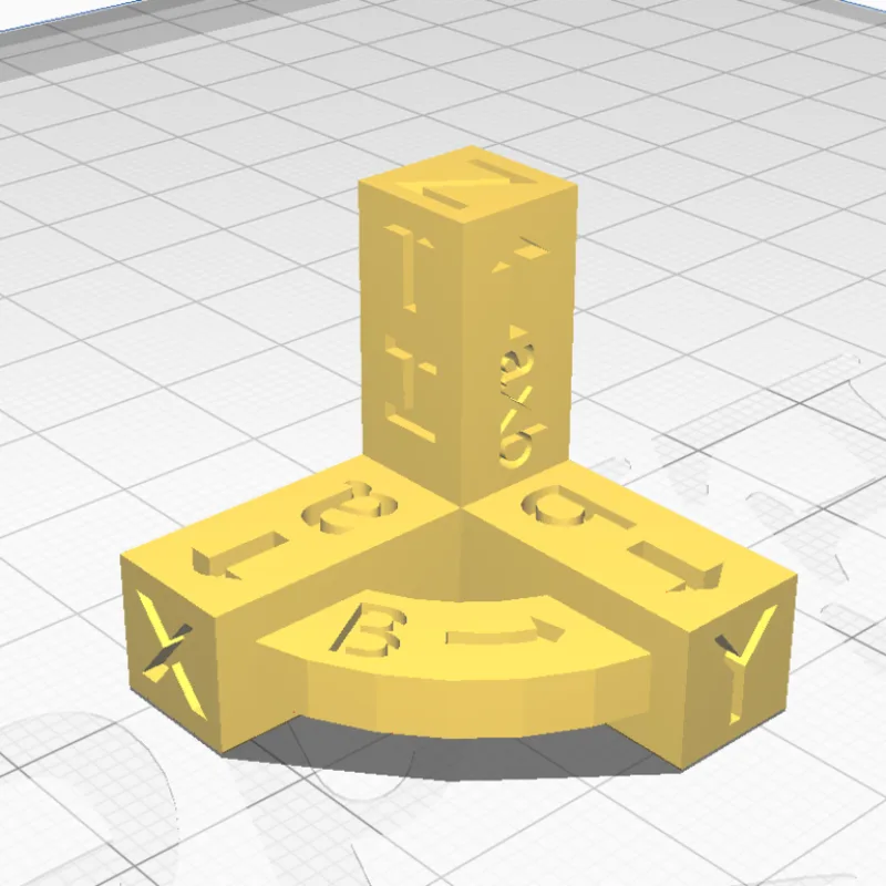 Right Hand Rule Key Thing! – 3D-printbaar model van Thingiverse