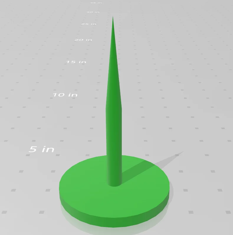 Archery Target Pin – Modello 3D stampabile da Thingiverse