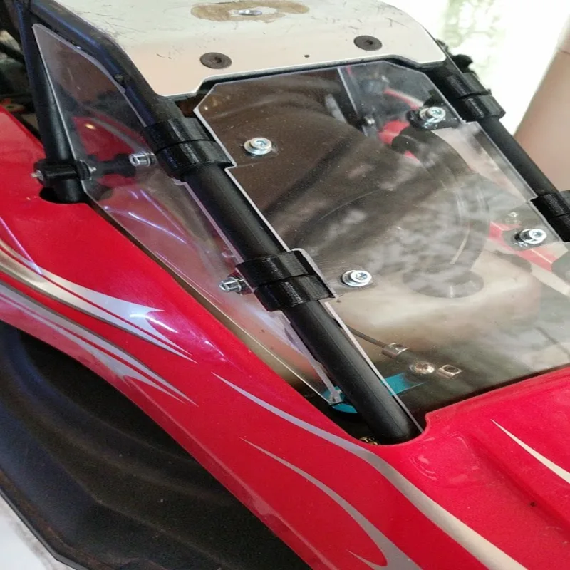 HPI Baja 5B windshield mount – 3D-printbaar model van Thingiverse
