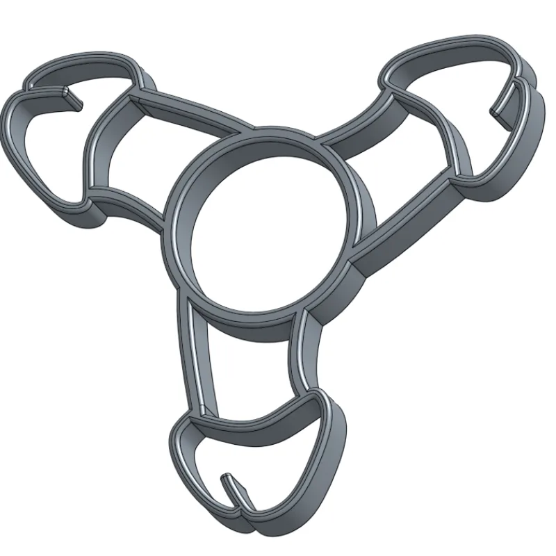 3HeadedSpinner – 3D printable model from Thingiverse