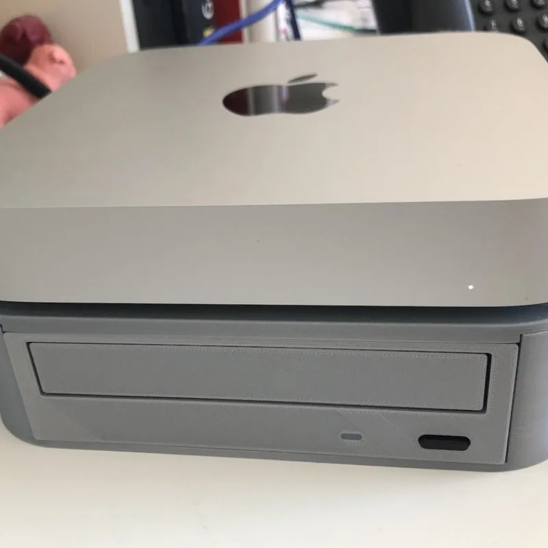 Mac Mini BluRay Drive Case – 3D printable model from Thingiverse