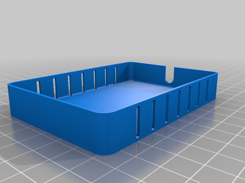 Raspberry Pi 4 M.2 SSD Case Extension – 3D-printbaar model van Thingiverse