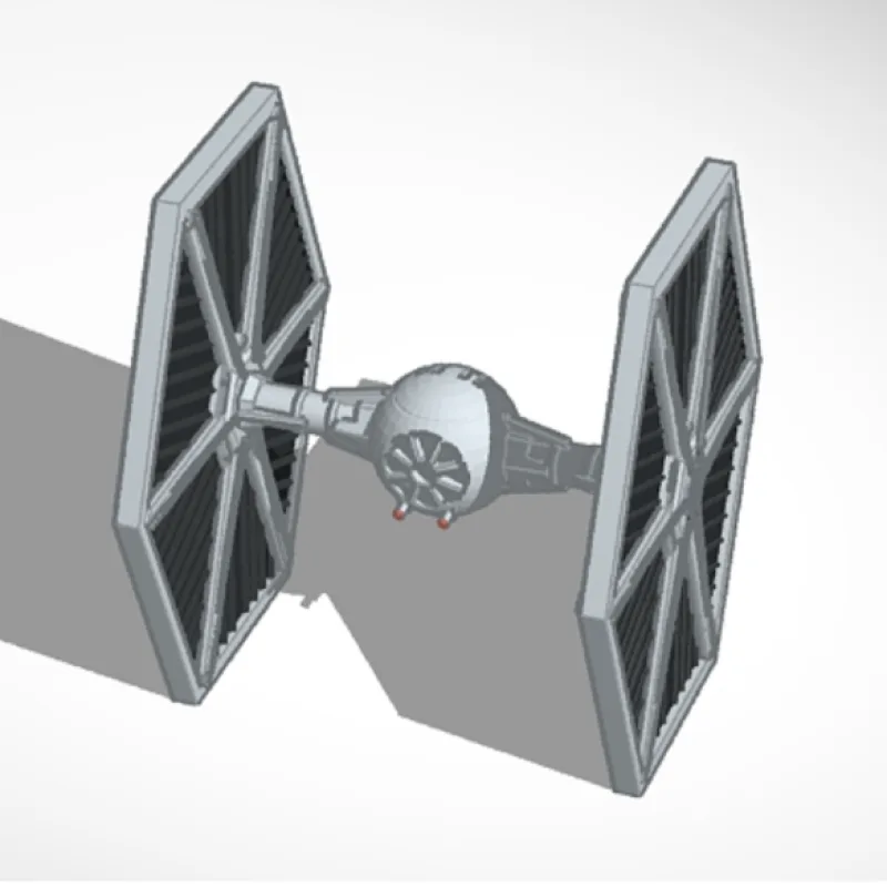 Tie Fighter – Modelo 3D imprimible de Thingiverse