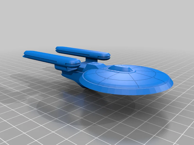 leopard class starship  – Modelo 3D imprimible de Thingiverse