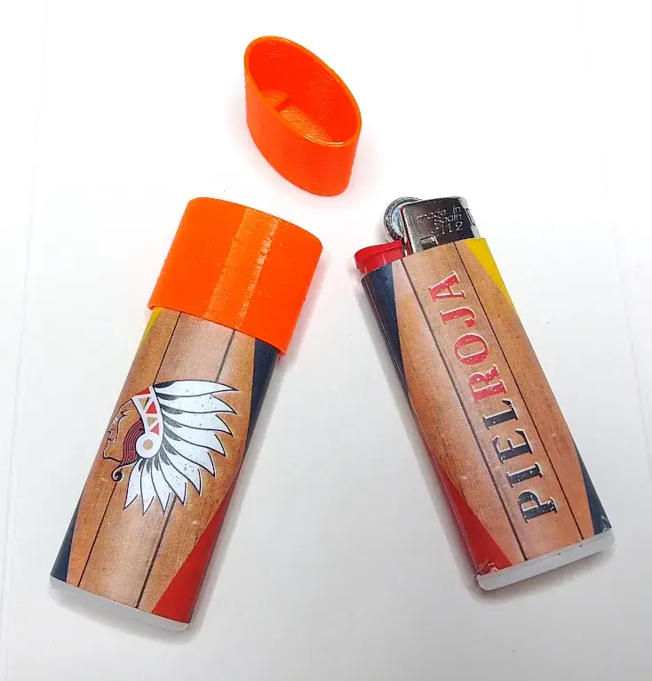 BIC Mini Lighter Cover – 3D printable model from Thingiverse