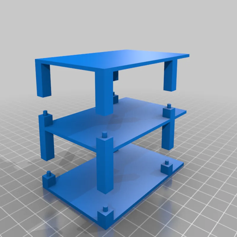 Stackable Raspberry PI – 3D-Druckmodell von Thingiverse