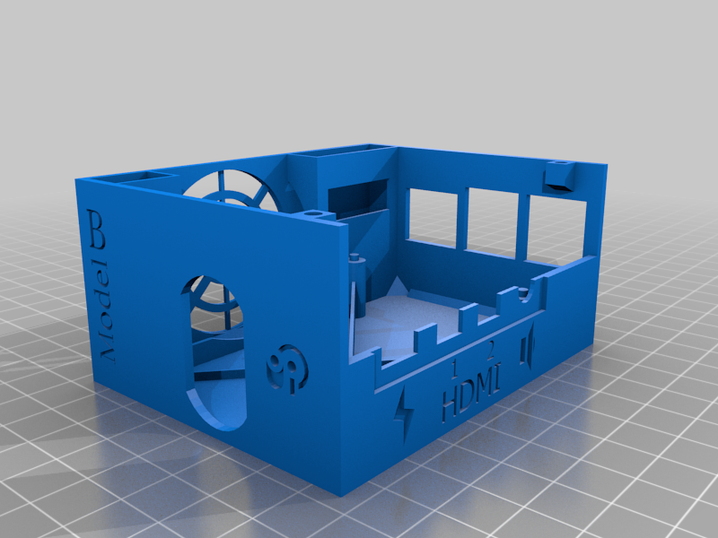 Raspberry Pi4 Case – Modello 3D stampabile da Thingiverse