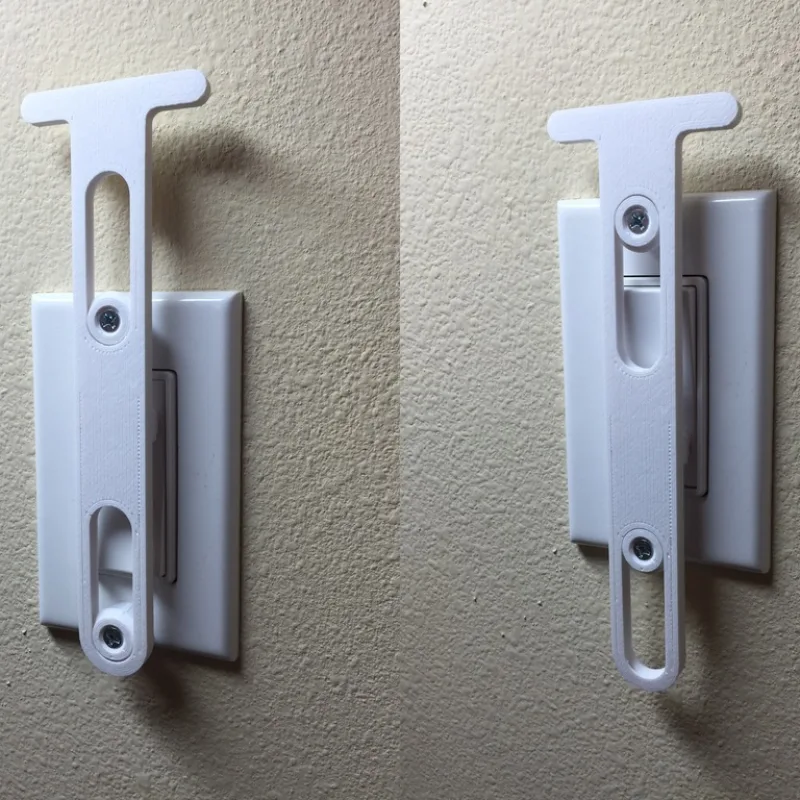 Decora light switch extension – Modèle 3D imprimable de Thingiverse