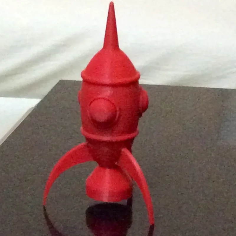 Comic Rocket – Modelo 3D imprimible de Thingiverse