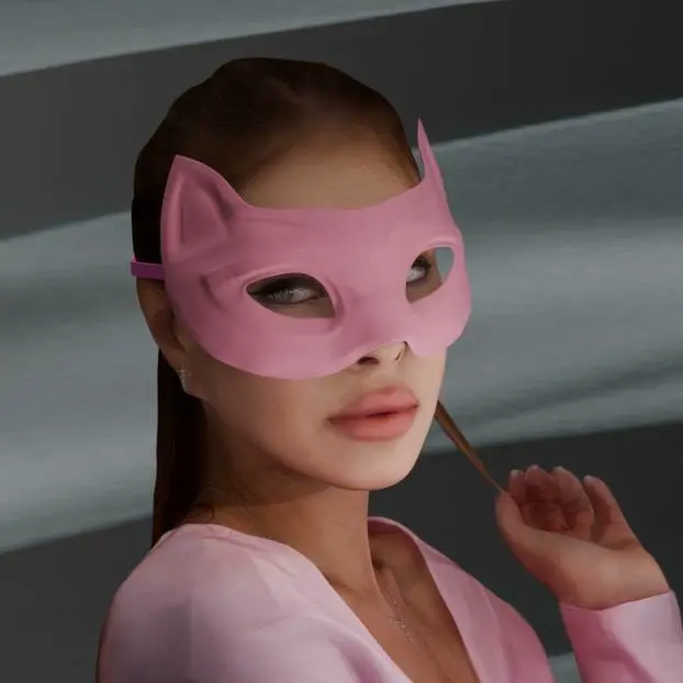Other STL Download - Cat Masquerade Maskby Perihelion Prints – Modelo 3D imprimible de Creality Cloud
