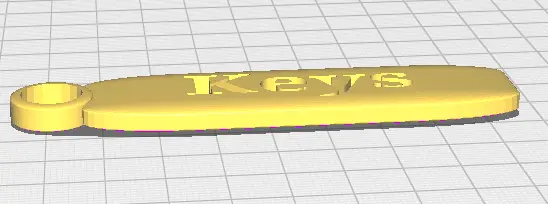 Keys Keyring 1 – Modello 3D stampabile da Creality Cloud