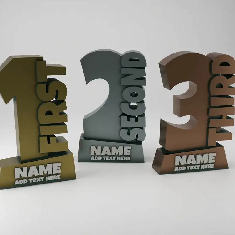 Trophy – 3D-Druckmodell von Creality Cloud