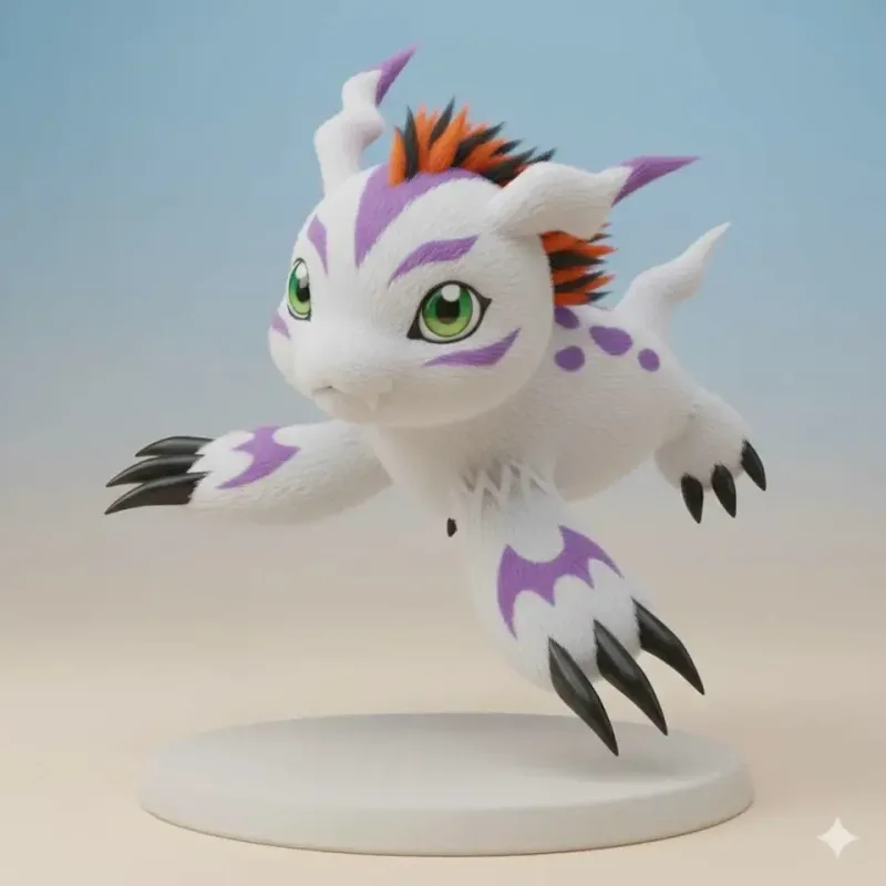 Free Characters &amp; Creatures STL Download - Gomamon Digimon Creature Modelby ProjectDigimonWorld – 3D-Druckmodell von Creality Cloud