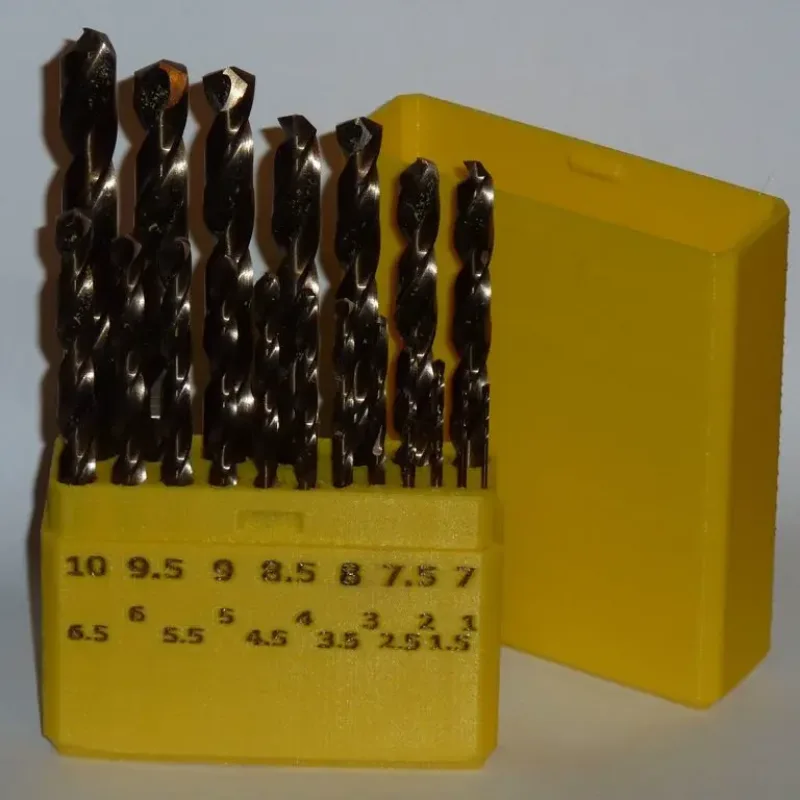 Parametric Drill Bit Case – Modelo 3D imprimible de Creality Cloud