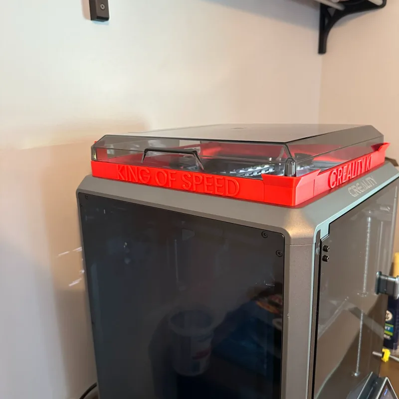 K1 Simple Hinged Lid Riser – Modelo 3D imprimible de Creality Cloud