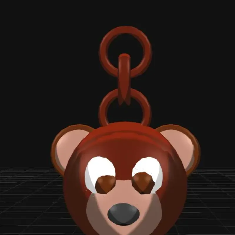 chaveiro de urso – Modello 3D stampabile da Creality Cloud
