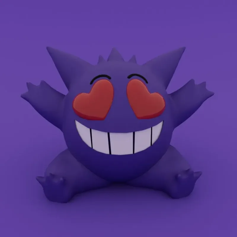 Other STL Download - Valentine's Special - Gengarby akash3dprints – 3D-Druckmodell von Creality Cloud