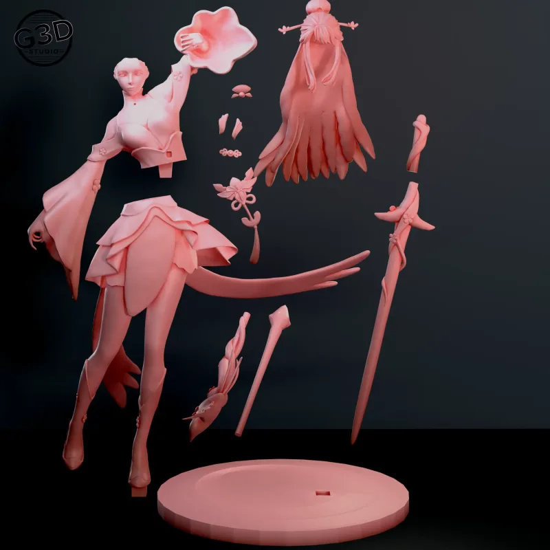 odette – 3D-printbaar model van Creality Cloud