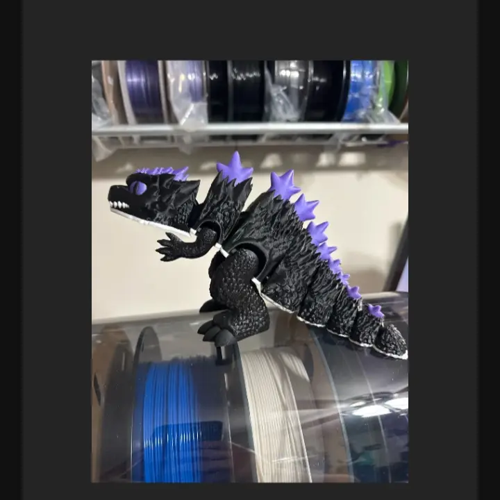 Godzilla – 3D-Druckmodell von Creality Cloud