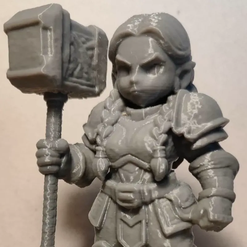 Ironheart Dwarf – 3D-printbaar model van Creality Cloud