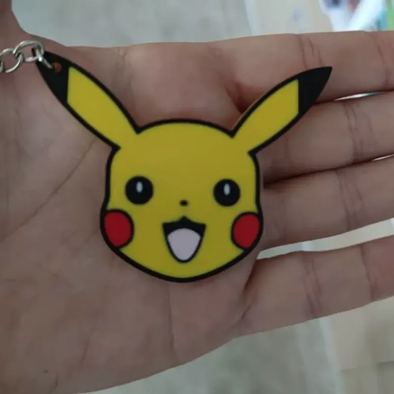 Pikachu 3D Face Keychains – Modello 3D stampabile da Creality Cloud