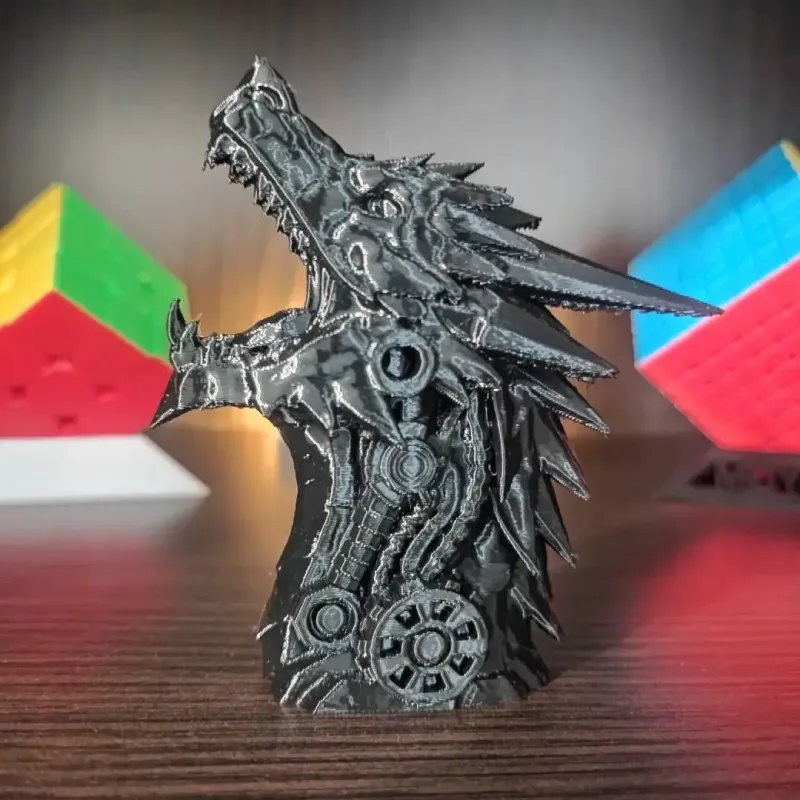 Dragon Mecha Head – Modello 3D stampabile da Creality Cloud
