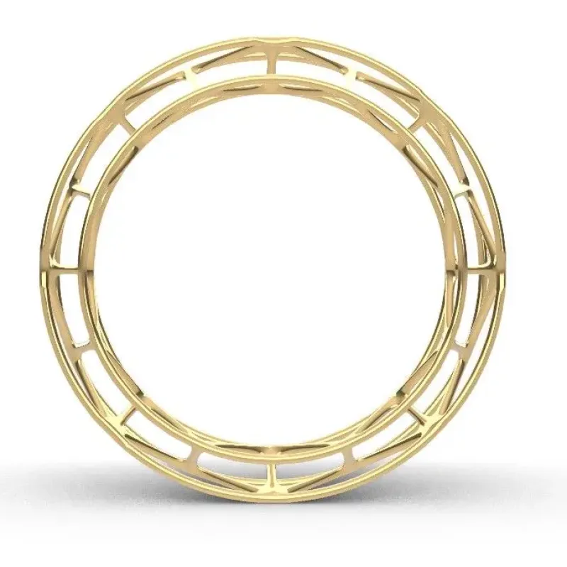 Jewelry &amp; Accessories STL Download - Golden Ringby Xfab – Modelo 3D imprimible de Creality Cloud