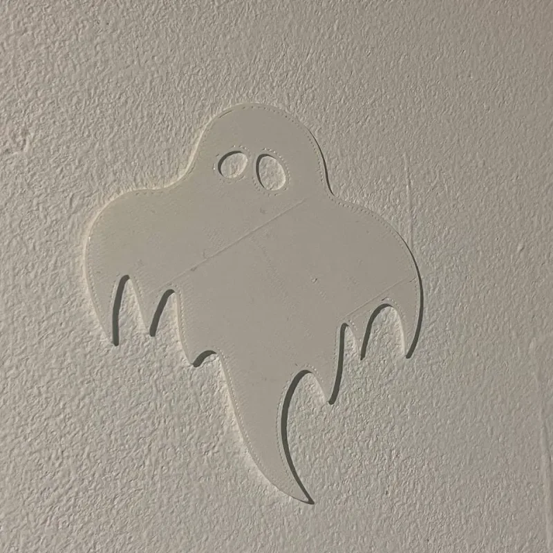 Wall Art Ghost – Modello 3D stampabile da Creality Cloud