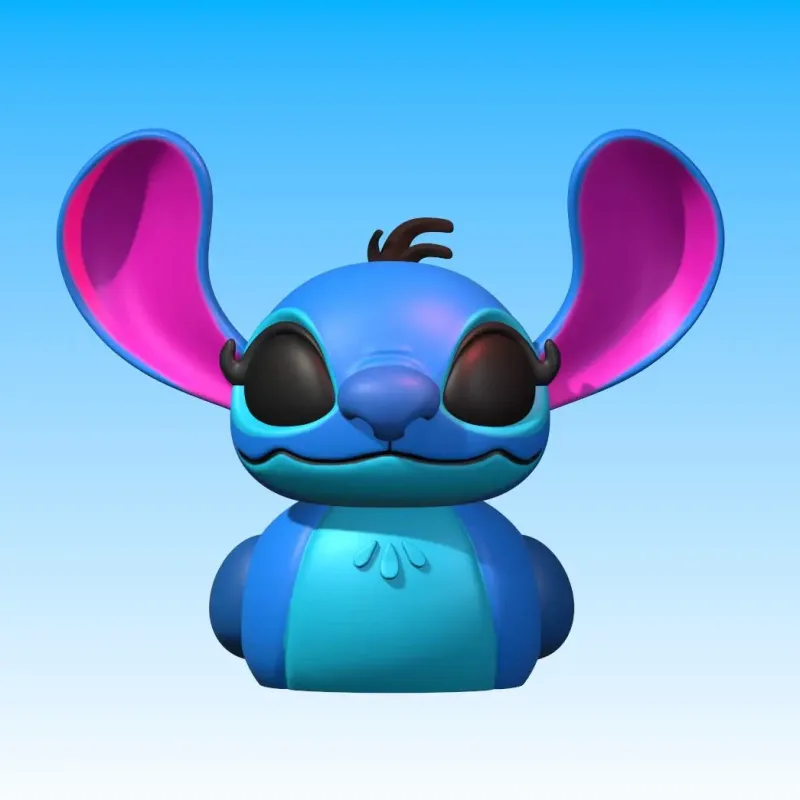 Characters &amp; Creatures STL Download - Stitch Duck 3D Model STL file Fanartby FnFLab – Modelo 3D imprimible de Creality Cloud